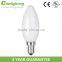 Decoration c35 e14 led light 4w filament clear c35 led candle bulb e14