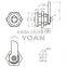 Security martise cam lock master key