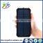 Mass supply portable mobile solar 15000mAh power bank with led indicator light