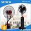Adjustable humidifier stand fan, rechargeable mini fan with timer setting made in China