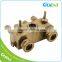 New Style Water Manifold Fitting Brass Turned Parts