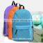 BA-1435 Custom cheap canvas promotion simple backpack,simple leisure canvas backpack