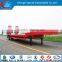 High quality multi-axle hydraulic truck trailer hot sale gooseneck flatbed trailers hydraulic truck trailer