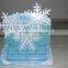 Customized window decorative cutting snowflake for Christmas