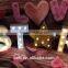 new material LED symbol shape light or marquee light for decoration