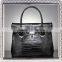 Luxury fashion brand leather ladies and girls office shoulder and tote handbag