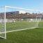 3mm white polyethylene twisting knotted net, 5 inches square mesh, overlocked net for soccer goal match net