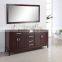 Espresso Beautiful Style Single Sink Bathroom Cabinet