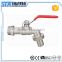 ART.2008 Traditional Brass Bathroom Laundry Wall Mount Washing Machine Water Faucet Tap Stop Valve Outdoor Garden Faucet Tap