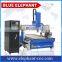 China high quality woodworking 4 axis wood cnc router