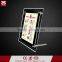 Wholesale Restaurant Wire Hanging acrylic led signs display menu light box