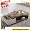 2016 Modern Desigfn Walnut Veneer Adjustable Coffee Table