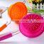Washing Basket for Fruit Kitchen Handle Silicone Vegetable Basket