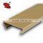 Decorative colorful Mall Ceiling of aluminum ceiling S-shaped