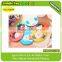 High quality round ceramic drink coaster with cork bottom for sale