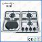 Electric Burner Indoor Gas Stove with Natural Gas/ LP Gas Stainless Top