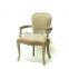Antique bistro barstool writing table rustic cross back arm dining chair