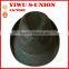 High quality non woven carnival decorate black felt cheap fedora hats