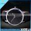 New style fashion leather band for men Counterclockwise watch