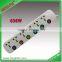 6Way Multi Socket Extension Cord With Individual Colorful Switch And Light Extension Socket