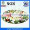 metal tin can with flower printing from manufacturer