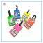 Design Special Wholesale Eco-friendly PU Leather Luggage Tag, Promtional PU Leather Luggage Tag