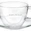 Branded tea cups drinking glass cup 100ml of borosilicate glassware