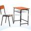 pressing wooden student desk & chair School folding table A-167