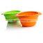 High Quantity Kitchen Silicone Round Strainer collapsible colander silicone sink strainer