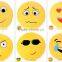 Newest emoji cushion pillow emoji plush pillow travel pillow memory foam pillow emoji custom pillow plush emoji pillows