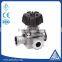 3 way diaphragm valve with stainless steel 316L