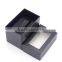 Chinese Factories Wholesale Custom High-grade Cardboard Boxes, Watches Black Beautiful Gift Box
