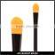 Black handle with round hair DIY face makeup mask cream brush