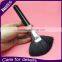 New Design Single Big Soft Goat Hair Cosmetic Fan Foundation Powder Makeup Brushes