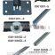 Aluminum steel and PA6 sliding door hardware for warbrobe