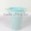 Metal flower pot with handle flower bucket