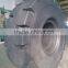 Solid Forklift tire 18.00-25 for container handling equipment on seaport