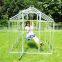 aluminum frame garden greenhouse for flowers and plants