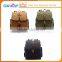 China manufacture high qualtiy fashion beige canvas backpack
