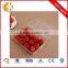 Rectangular transparent 250g Fruit storage box sealed plastic fresh fruit container with lid