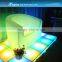 led illuminated nightclub furniture sofa / color changing sofa