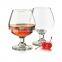 170ml lead free crystal brandy glass goblet