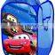 Cute Cartoon Cars Kids Pop Up Laundry Hamper Folding Laundry Bag Foldable Easy Open 2 Polyester