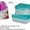 plastic mini food container for vegetable