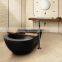 china factory home decoration wholesale marble marble bathtub black stone