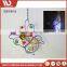 Resin Crafts Hanging Ornament Lantern Decoration Butterfly Ladybug Color Changing Led Handpainted Polyresin Hang Solar Light 20