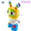 Good Selling Funny Kids Platic Doll Moveable Doll toys with Sound And Light