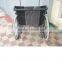 Topmedi new product big bearing capacity beach wheelchair for fat people