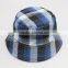 various of high quality europestyle checked bucket hat