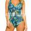 High Quality Trough Support Top Colorful Swimsuit For Women
